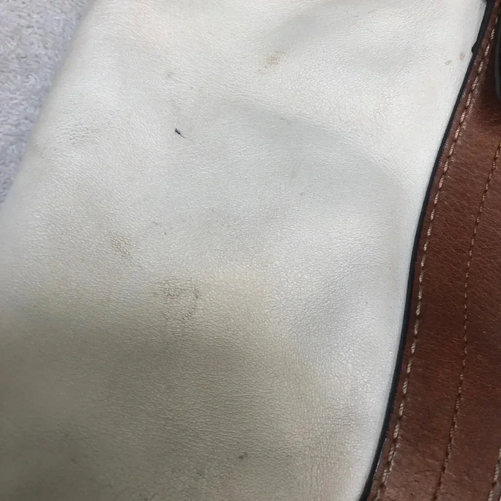COACH HAMPTON LEATHER SATCHEL